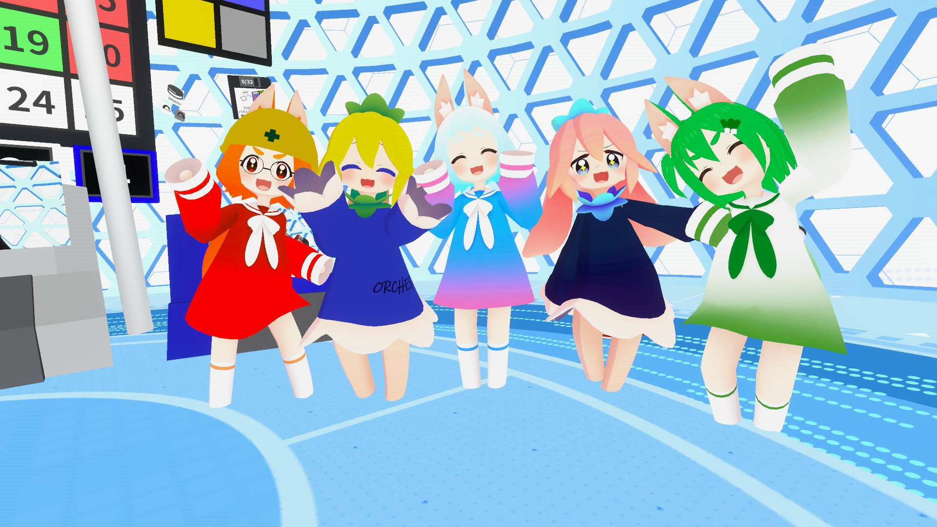 VirtualCast featured world scene